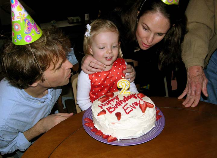 Eva turns two.Susan Shie 2006.